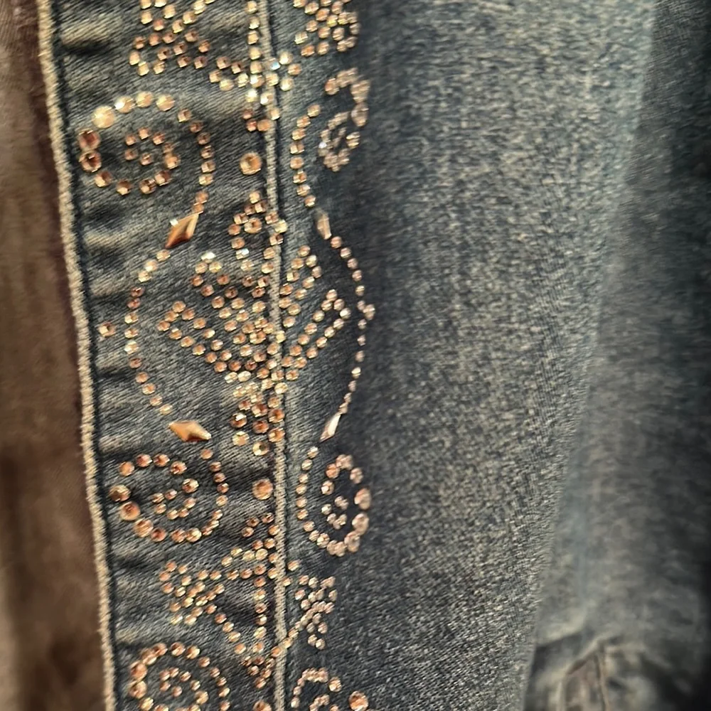 Bedazzled Blue Denim Jacket